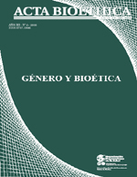 							Visualizar v. 12 n. 2 (2006): Bioética y género
						